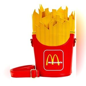 McDonalds: French Fries Loungefly Crossbody Bag NWT​​